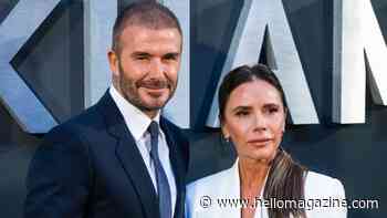 David Beckham surprises with photo of Victoria displaying bare baby bump in 50th birthday tribute