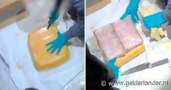 VIDEO | Britse politie vindt lading cocaïne in wiel Goudse kaas