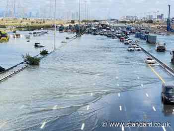 Dubai floods LIVE: London flights to Emirate city cancelled as torrential rain wreaks havoc
