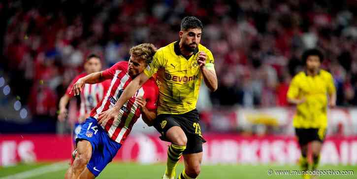 Dónde ver por TV el Dortmund - Atlético de Madrid: horario del partido de la Champions League