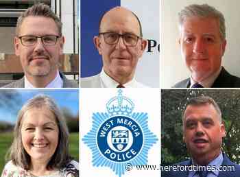 Who will be West Mercia's police and crime commissioner?