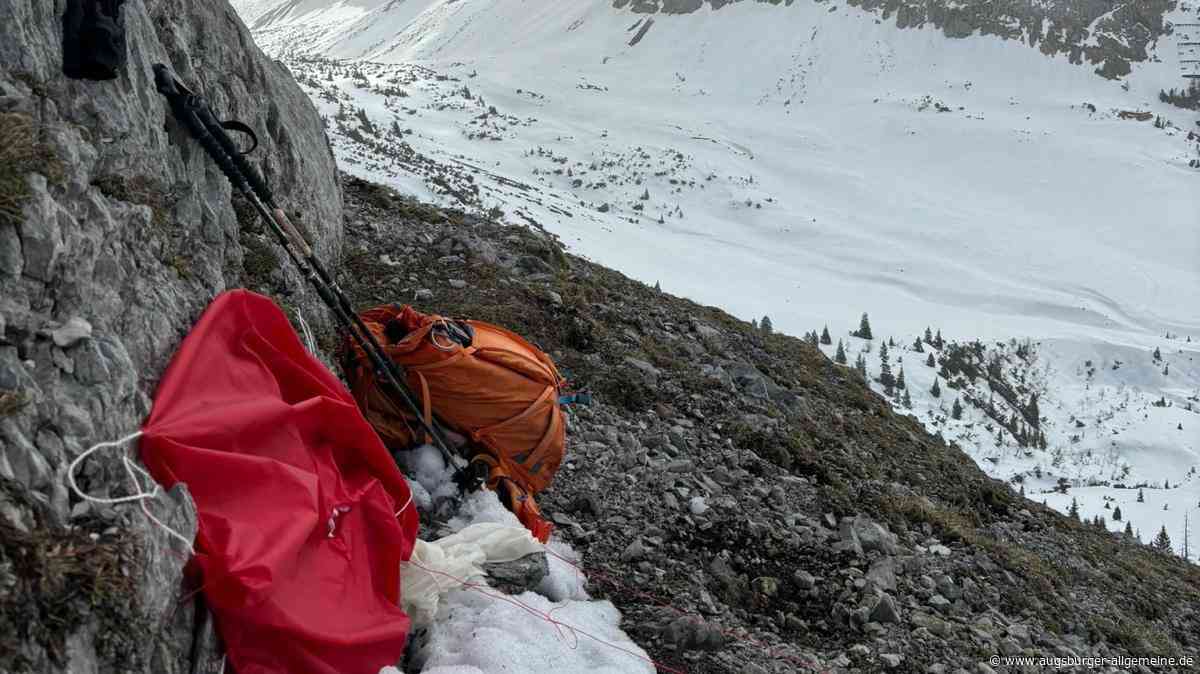 Stratosphärenballon des DZG im Karwendelgebirge geborgen