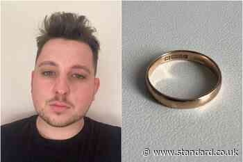 Student technician reunited with ring which has been in his family for 100 years