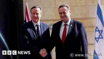Cameron in Israel to urge against war with Iran