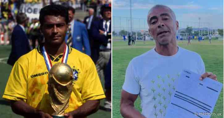 Brazil World Cup winner Romario, 58, comes out of retirement to sign for club