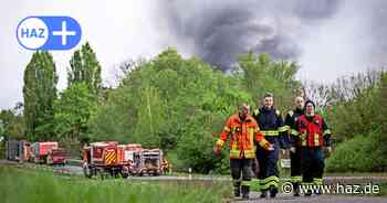 Großbrand in Braunschweig: Feuerwehr Hannover hilft mit Löschsystem