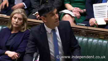 Sunak takes aim at Rayner’s ‘tax affairs’ during fiery exchange over Liz Truss’s book at PMQs