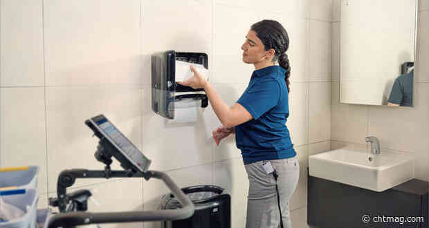 Tork compressed hand towels are both sustainable and efficient
