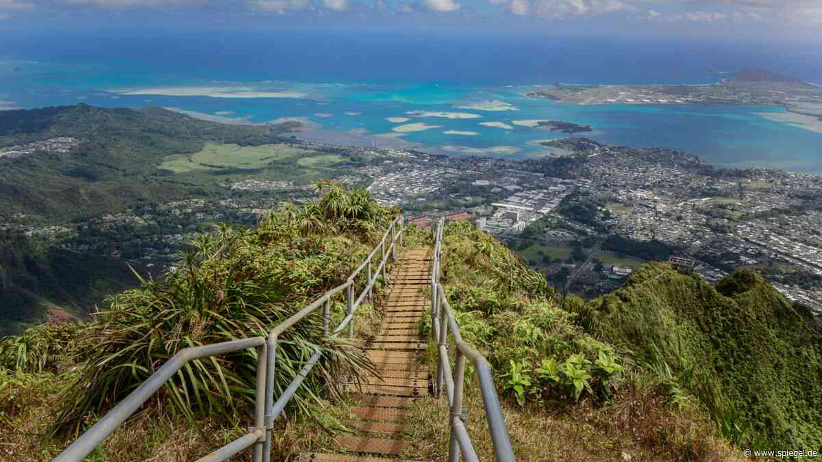 Haiku-Treppe auf Oahu: Spektakuläre Bergtreppe in Hawaii wird abgerissen – zu viele illegale Besteigungen