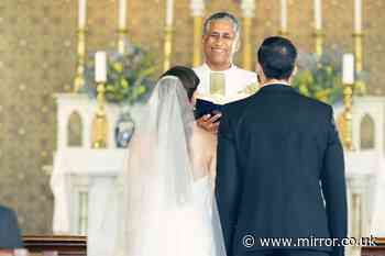 Drunk priest completely ruins couple's wedding with 'unforgettable' ceremony