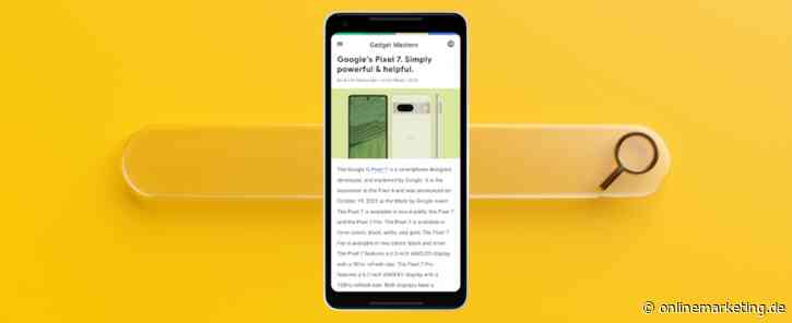 Google liefert neues Werbeformat Ad Intent: Links und Anker im Text führen zu Suchergebnisse