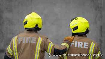 Beddington Oakmead Road house fire: Gas cylinders risk explosion
