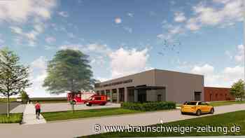 Neues Feuerwehrhaus in Gamsen soll Ende 2025 fertig sein