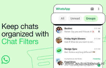 Met deze nieuwe WhatsApp-functie vind je chats sneller terug