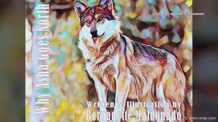 'Asha' the Mexican grey wolf featured in children’s book