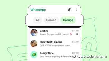 WhatsApp adds chat filters to help you more easily find specific messages
