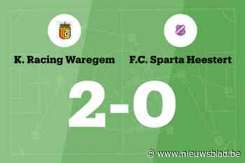 Racing Waregem boekt zege tegen Sparta Heestert na goede eerste helft