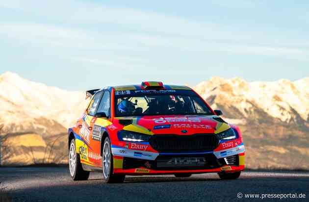 Rallye Kroatien: Škoda Fabia RS Rally2-Crews haben Sieg in der RC2-Klasse und der WRC2-Kategorie im Visier