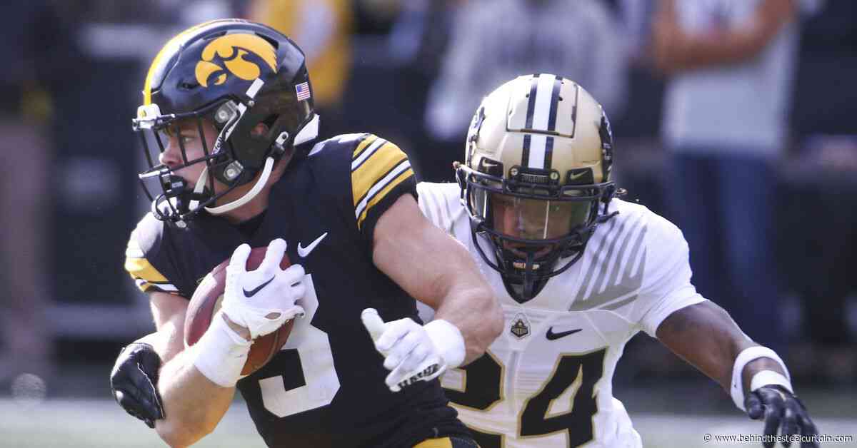 Iowa CB Cooper DeJean spends one of four top-30 visits with the Steelers