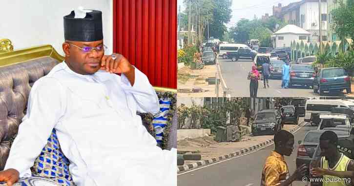 EFCC lay siege to Yahaya Bello’s Abuja residence amid, ex-gov reacts