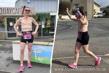 Woman to run London Marathon topless for mastectomy cause