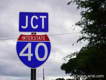 I-40 West in Raleigh to close overnight Thursday for widening project