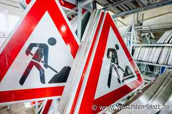Ziethenweg in Paderborn ab 19. April gesperrt