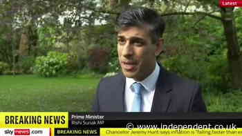 Rishi Sunak says Tories have ‘plan’ six times in 40-second interview