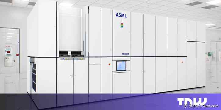 China still ASML’s biggest market, but falling sales cause drop in profit