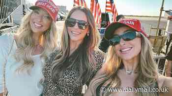 Donald Trump's stunning secret weapons! Meet the glamourous group of women throwing their support (and social media accounts!) behind his next bid for President - led by Melania lookalike Margo Martin and her VERY alluring friends