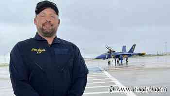 North Texas school district worker gets ride of a lifetime with Blue Angels