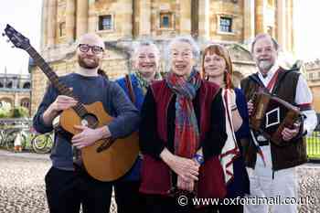 Counting down to performances at the Oxford Folk Festival