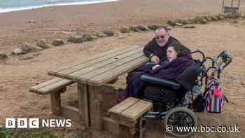 Storm-damaged wheelchair tables replaced