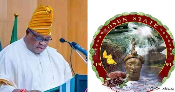 Nigerians react as Gov Adeleke signs bill for new Osun State logo