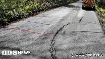 Road damaged by landslide in need of more repairs