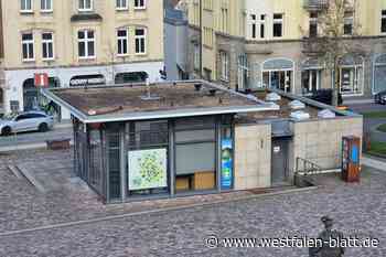 Café im Info-Pavillon in Warburg: Es gibt mehrere Interessenten