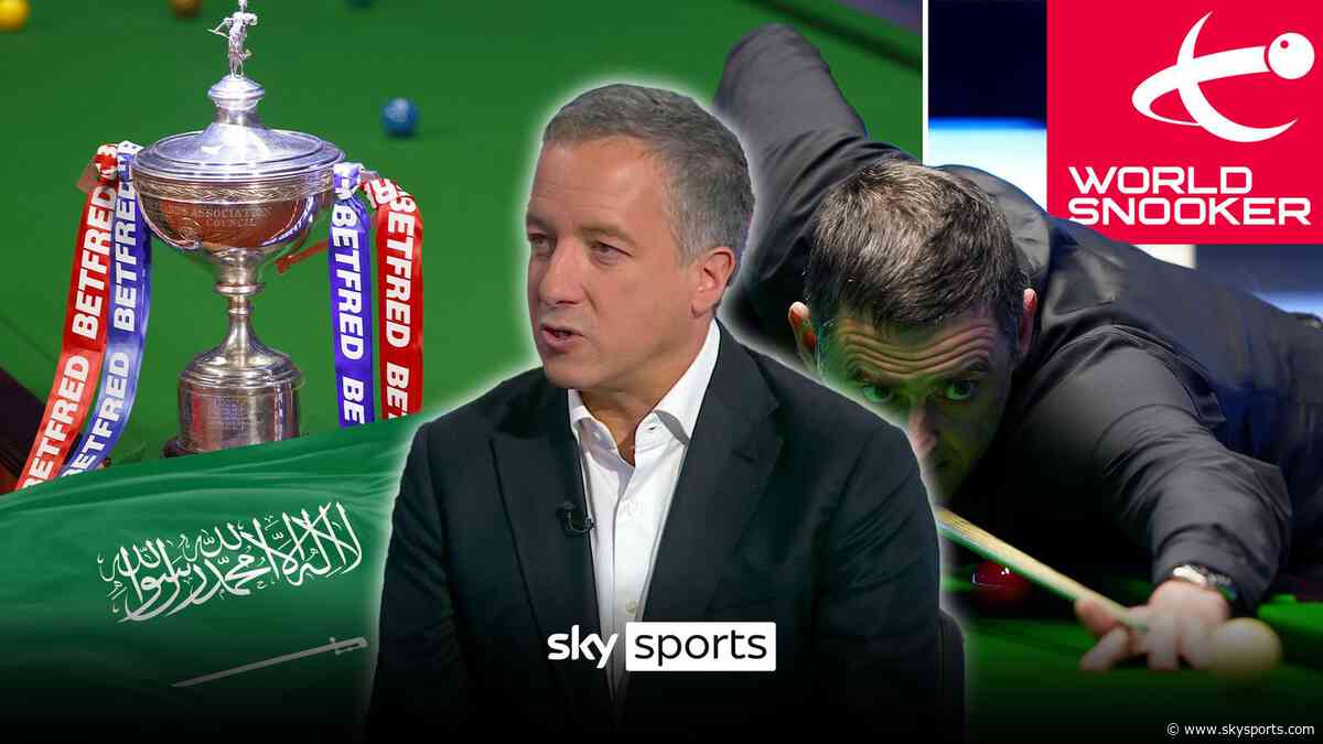 What does Saudi partnership mean for World Snooker Championship?