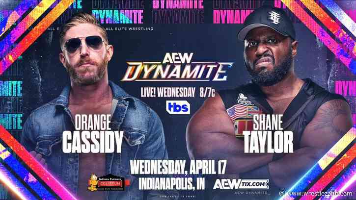 Orange Cassidy vs. Shane Taylor Announced For 4/17 AEW Dynamite