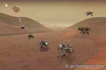 NASA confirms nuclear powered Dragonfly drone is going to Titan