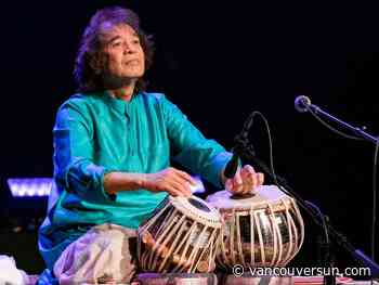 Triple 2023 Grammy-winning tabla master Zakir Hussain performs in Vancouver