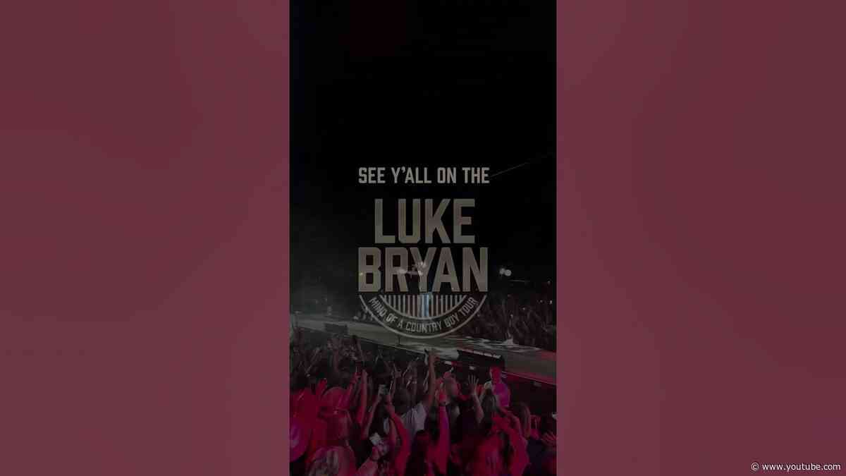 This could be you at Luke Bryan’s #MindOfACountryBoyTour, which starts tomorrow in Canada!