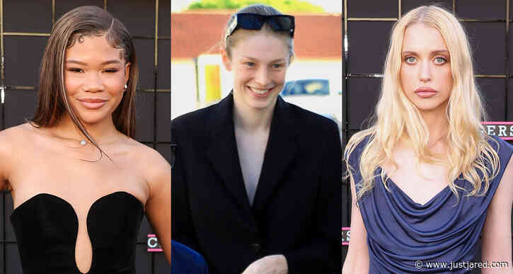 Storm Reid, Hunter Schafer, & More 'Euphoria' Stars Support Zendaya at 'Challengers' Premiere in L.A.