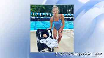 Triangle-based Olympic swimmer finds new balance while embarking on motherhood journey