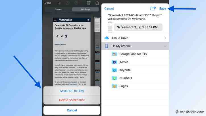 How to screenshot an entire webpage on iPhone (you need this trick)