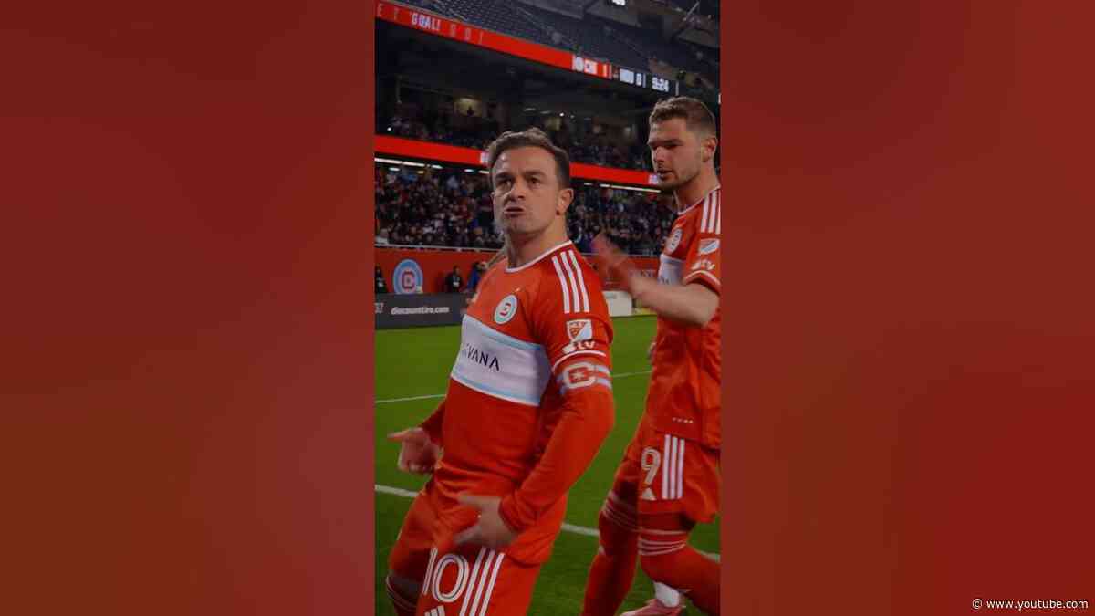 Shaqiri’s two for two from the  penalty spot this season! 😤 #cf97 #chicagofirefc #mls #goal #pk