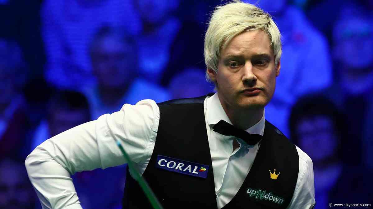 Robertson misses out on World Snooker Championship