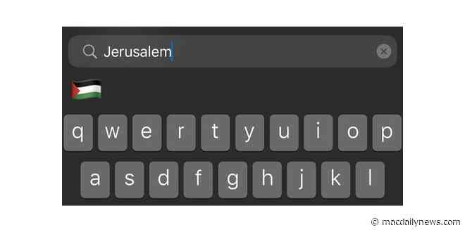 Apple fixes iPhone bug that suggested Palestinian flag when some users typed ‘Jerusalem’