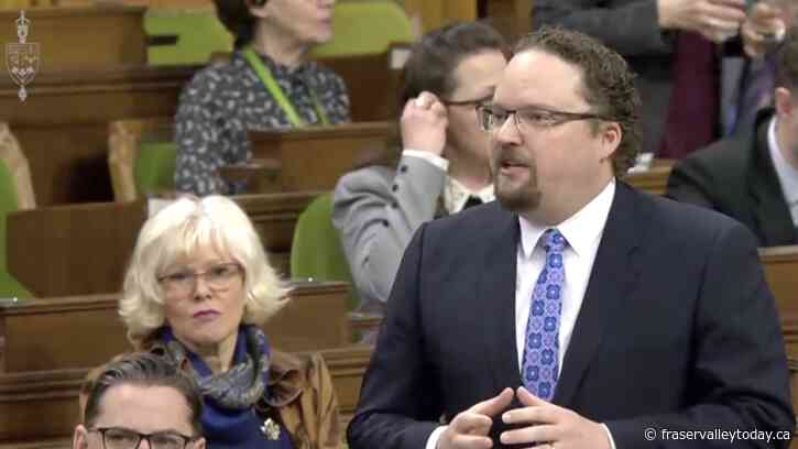 Chilliwack-Hope MP Mark Strahl slams federal budget, saying it will only increase inflation and not stop rising costs