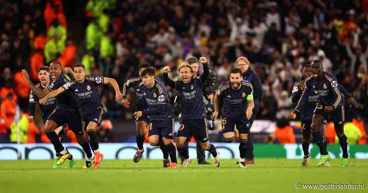 Titanenstrijd in Champions League pas na penalty's beslist: Real schakelt titelverdediger City uit