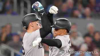 Yankees beat Jays, avoid sweep in three-game series in New York